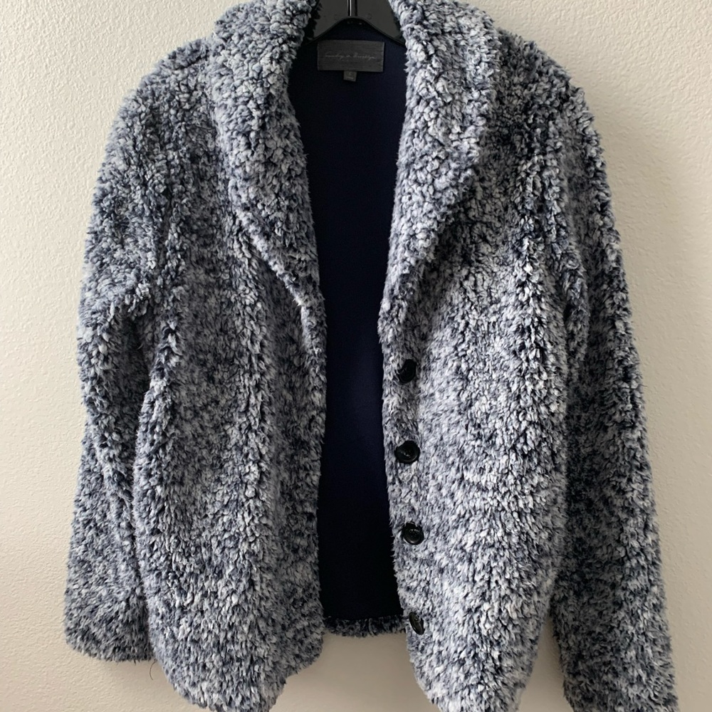Sherpa Blazer Coat